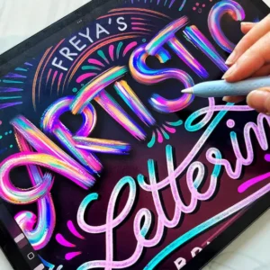 Freya’s Artistic Lettering Brush set