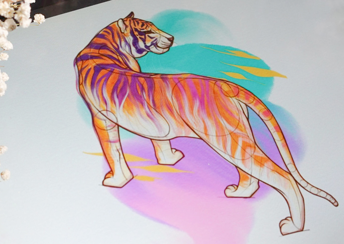 Freya's Wild Animal Drawing Templates - Image 2